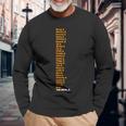Bergy Marchy Krecho Pasta Long Sleeve T-Shirt Gifts for Old Men