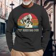Best Boxer Dad Ever Boxer Dog Dad Fathers Day Long Sleeve T-Shirt Gifts for Old Men