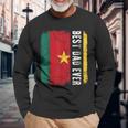 Best Cameroonian Dad Ever Cameroon Daddy Fathers Day Long Sleeve T-Shirt T-Shirt Gifts for Old Men
