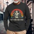 Best Dog Dad Ever Cavalier King Charles Spaniel Dad Long Sleeve T-Shirt Gifts for Old Men