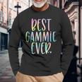 Best Gammie Ever Tie Dye Long Sleeve T-Shirt Gifts for Old Men