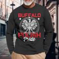 Buffalo 716 Polish Pride Dyngus Day Poland Eagle Ny Long Sleeve T-Shirt Gifts for Old Men