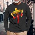 Cinco De Mayo Lets Fiesta Squad 5 De Mayo Mexican Fiesta Long Sleeve T-Shirt Gifts for Old Men