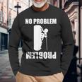 Climbing Rock Climber And Climbing Specialist Men Women Long Sleeve T-shirt Graphic Print Unisex Gifts for Old Men