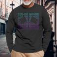Color Guard Colour Guard Retro Long Sleeve T-Shirt T-Shirt Gifts for Old Men
