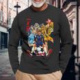 Colored Aoashi Anime Long Sleeve T-Shirt Gifts for Old Men