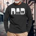 Conga Dad Drum Player Drummer Percussion Music Instrument V2 Long Sleeve T-Shirt Gifts for Old Men