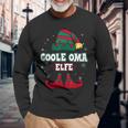 Coole Oma Elfe Partnerlook Weihnachten Langarmshirts Geschenke für alte Männer