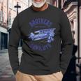 Copilots Brothers Aviation Dad Vintage Plane Long Sleeve T-Shirt Gifts for Old Men