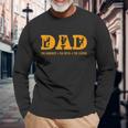 Dad Arborist Myth Legend Fathers Day Long Sleeve T-Shirt Gifts for Old Men
