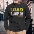 Dad Life Softball Baseball Daddy Sports Fathers Day Long Sleeve T-Shirt T-Shirt Gifts for Old Men