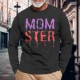 Damen Momster Halloween Kostüm Für Mama Geschenk Langarmshirts Geschenke für alte Männer