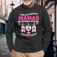 Damen Nur Die Besten Mamas Werden Zur Oma Befördert Langarmshirts Geschenke für alte Männer