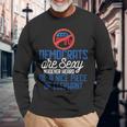 Democrats Are Sexy Whoever Heard Nice Piece Of Elephant Long Sleeve T-Shirt Gifts for Old Men