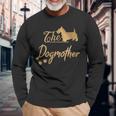 Die Hundemutter Des Scottish Terrier Langarmshirts Geschenke für alte Männer