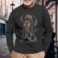 Doberman Tee Doberman Pinscher Dog Mom Dad Love Pet Puppy Long Sleeve T-Shirt T-Shirt Gifts for Old Men