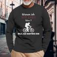 E Bike Rentner Pedelec Fahrrad Elektro Rad Ebike Langarmshirts Geschenke für alte Männer