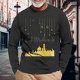Eid Mubarak Celebrate With Muslims Al-Fitr And Al-Adha Long Sleeve T-Shirt Gifts for Old Men