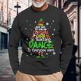 Elf Dance Teacher Best Way Christmas Cheer Is Teaching Dance V3 Men Women Long Sleeve T-Shirt T-shirt Graphic Print Gifts for Old Men