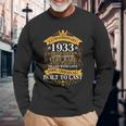 Extraordinary 1933 Limited Edition Built To Last 90Th Birthday Long Sleeve T-Shirt Gifts for Old Men