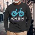 Fahrrad I Fahrradfahren Triathlon Training I Sprüche Langarmshirts Geschenke für alte Männer