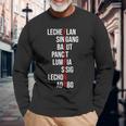 Filipino Lech Flan Sinigang Balut Pancit Lumpia Sisig Lechon Adobo Long Sleeve T-Shirt Gifts for Old Men