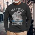 My First Cruise 2019 Cruising Vacation Trip Long Sleeve T-Shirt Gifts for Old Men