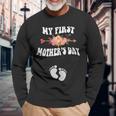 My First Pregnancy Announcement New Mom 2023 Long Sleeve T-Shirt T-Shirt Gifts for Old Men