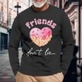 Friends Dont Lie Waffle Lovers Long Sleeve T-Shirt Gifts for Old Men