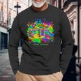 Ftr Living Legends Live In Color Long Sleeve T-Shirt Gifts for Old Men