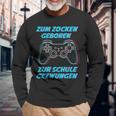 Gamer Videospiele Konsole Ps5 Gaming Geburtstag Zocken Langarmshirts Geschenke für alte Männer