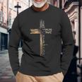 God Loved The World That He Gave His Only Son Long Sleeve T-Shirt Gifts for Old Men