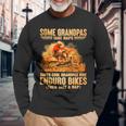 Grandpas Take Naps Dga 127 Super Cool Grandpas Ride Enduro Bike Then Take A Nap Long Sleeve T-Shirt Gifts for Old Men