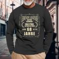 Herren Lebende Legende 68 Geburtstag Langarmshirts Geschenke für alte Männer