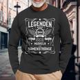 Herren Legenden Wurden 1944 Geboren Langarmshirts Geschenke für alte Männer