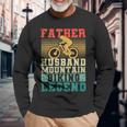 Herren Vatertag Biker Vater Ehemann Mountainbike Legende Langarmshirts Geschenke für alte Männer