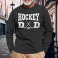 Hockey Dad Hockey Dad Long Sleeve T-Shirt Gifts for Old Men