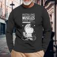 Installing Muscles Please Wait Long Sleeve T-Shirt Geschenke für alte Männer