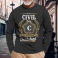 Its A Civil Thing You Wouldnt Understand Shirt Civil Crest Coat Of Arm Long Sleeve T-Shirt Gifts for Old Men