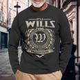 Its A Wills Thing You Wouldnt Understand Name Vintage Long Sleeve T-Shirt Gifts for Old Men