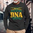 Jamaica Its In My Dna Jamaican Flag Pride Long Sleeve T-Shirt T-Shirt Gifts for Old Men