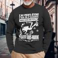 Je Fais De La Plongée Sous-Marine Long Sleeve T-Shirt Geschenke für alte Männer