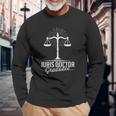 Juris Doctor Of Jurisprudence Law School Graduation Men Women Long Sleeve T-Shirt T-shirt Graphic Print Gifts for Old Men