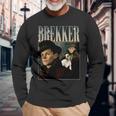 Kaz Brekker Vintage 90’S Shadow And Bone Six Of Crows Long Sleeve T-Shirt T-Shirt Gifts for Old Men