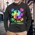 Be Kind Puzzle Tie Dye Autism Awareness Toddler Long Sleeve T-Shirt T-Shirt Gifts for Old Men