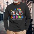 Be Kind Raccoon Puzzle Pieces Autism Awareness Long Sleeve T-Shirt T-Shirt Gifts for Old Men