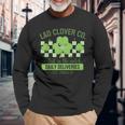 L&D Clover Co St Patricks Day Labor And Delivery Long Sleeve T-Shirt Gifts for Old Men