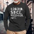 Legend Since December 1984 Geburtstag Bruder Schwester Langarmshirts Geschenke für alte Männer