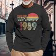 Legend Since March 1989 31St Birthday 31 Years Old Long Sleeve T-Shirt T-Shirt Gifts for Old Men