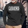 Legende Persönlicher Name Lustige Legende Langarmshirts Geschenke für alte Männer